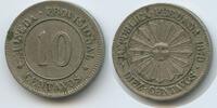 Peru Lima 10 Centavos G2581 - Sonne - Moneda Provisional - Republic -