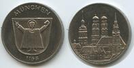 Deutschland Bundesrepublik Bayern Medaille G13607 - München 1158, Frauenkirche, Stadtansicht -