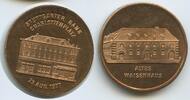 Deutschland Bundesrepublik Stuttgart Medaille M429 - Stuttgarter Bank Charlottenplatz - Altes Waisenhaus -