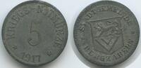 Deutsches Reich Bayern 5 Pfennig Notgeld G7017 - Stadtgemeinde Bergzabern Kleingeldersatzmarke -