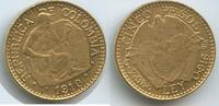 Kolumbien 5 Pesos Gold M#5483 - Minenarbeiter - Republic of Colombia -