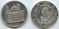 Schraubmedaille mit Inlay 1985 Deutschland Bundesrepublik PA848 - 2000 Jahre Augsburg - Rathaus - Wappen Unzirkuiert