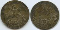 Religiöse Medaille Alte Sankt Georgsmedaille M3897 - Heiliger Georg Drachentöter Schiff -