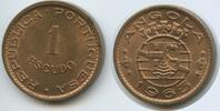 Angola Portugisisch 1 Escudo G1243 - Republica Portuguesa - Overseas province of Portugal -