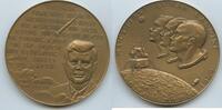 Vereinigten Staaten von Amerika Große Bronzemedaille A278 - Mondlandung Apollo 11 - Präsidenten J. F. Kennedy -