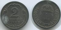 Ungarn 2 Filler G14712 - Miklós Horthy Hungary Magyar Királyság -