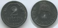 Ungarn 2 Filler G14713 - Miklós Horthy Hungary Magyar Királyság -