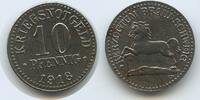 Deutsches Reich 10 Pfennig Notgeld G7051 - Herzogtum Braunschweig Kriegsnotgeld -