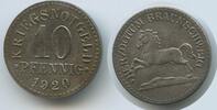 Deutsches Reich 10 Pfennig Notgeld G7052 - Herzogtum Braunschweig Kriegsnotgeld -