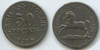 Deutsches Reich 50 Pfennig Notgeld G7054 - Herzogtum Braunschweig Kriegsnotgeld -