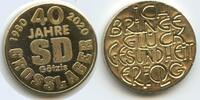 Österreich Vorarlberg Glücksbringer Glücksmünze Neujahrsmünze L1945 - Götzis 40 Jahre SD-Grosslager 1980-2020 Glück, Gesundheit, Erfolg -