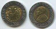 Vatikan Italien-Kirchenstaat 500 Lire G1737 - Papst Johannes Paul II. 1978-2005 - People meeting, Golgotha -