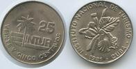 Kuba Intur Instituto Nacional de Turismo 25 Centavos M#5125 - Cuba Blume (große Zahl 25) -