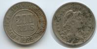 Brasilien 200 Reis G16170 - RARES JAHR - Liberty Brazil Brésil -
