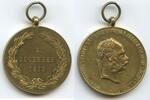 Österreich Kaiserreich Bronzemedaille M#7276 - Medaille 2. Dezember 1873 Kaiser Franz Joseph I. -