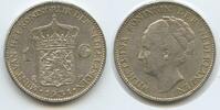 Niederlande 1 Gulden Silber H0545 - Wilhelmina 1890-1948 Netherlands -