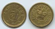 Großbritannien United Kingdom Two Drams 3ij M#6075 - Apothecaries Weight Great Britain -