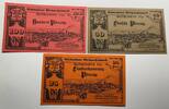 Deutschland Bundesrepublik Staufen im Breisgau Lot 25, 50, 100 Pfennig Gutschein GB455 - Altstaufener Weihnachtsmarkt -