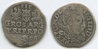 Polen 3 Gröscher (Trojak, 3 Grosze) M#5422 - Sigismund III. 1587-1632 Poland Polish–Lithuanian Commonwealth -