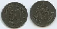 50 Pfennig Notgeld 1918 Deutsches Reich Schlesien Polen Oberschlesien GX1595 - Stadt Ratibor Racibórz Kriegsgeld Sehr Schön - Vorzüglich