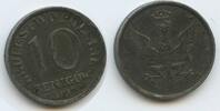 Geplantes Königreich Polen 10 Fenigów G9670 - RAR Schrift am Randstab - Besetzte Gebiete im 1.Weltkrieg - Poland -