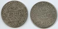 Marokko 5 Dirhams Silber M#5427 - Abdul Aziz Abdelaziz 1894-1908 Morocco -