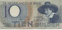 Niederlande 10 Gulden Banknote GB226 - Staalmeester Netherlands -
