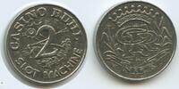 Frankreich France 2 Francs Spielmarke G16248 - Casino Ruhl Nice - Slot Machine -
