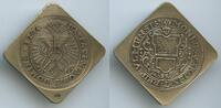 Deutschland Bundesrepublik Baden-Württemberg Silbermedaille Klippe Nachprägung M#7212 - Ulmer Gulden 1704 -
