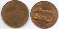 Deutschland Bundesrepublik Bayern Bronzemedaille M#6650 - Austellung Henry Moore - Gallerie Ruf Residenz München -