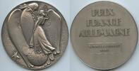 Frankreich Große Bronzemedaille versilbert GN1659c - PAX - Prix France-Allemagne - Sciences & Culture - France -