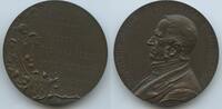 Tschechoslowakei Prag - Österreich Kaierreich Große Bronzemedaille M#0419 - Auf den 100. Geburtstag von Frantisek Palacky Czechoslovakia -