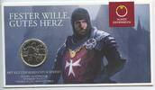 Österreich 2.Republik 10 Euro Silber GN1060a - Standhaftigkeit - Mit Kettenhemd und Schwert Austria -