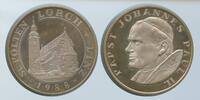Österreich Niederösterreich Oberösterreich Silbermedaille PA650 - St.Pölten, Lorch, Linz - Papst Johannes Paul II. -
