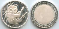 Unbestimmt 1 Unze Silber - 1 oz Silver PA100 - Pandabär - One Ounce .999 Fine Silver -