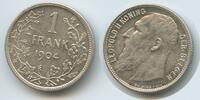 1 Frank Silber 1904 Belgien Königreich H0573 - Der Belgen Leopold II. 1865-1909 Belgium Fast Vorzüglich