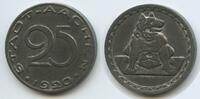 Deutsches Reich Stadt Aachen Rheinprovinz 25 Pfennig Notmünze G11204 - Sitzender Bär Kriegsnotgeld -