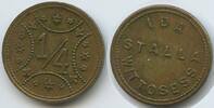 Hopfenmarke 1/4 Hopfen Wertmarke nd. Tschechoslowakei Böhmen Bitozeves T715 - Wittosess Ida Stalla - Czechoslovakia Czechoslovak Republic Sehr Sc...
