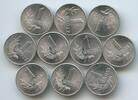 Polen 1 Grosz 10 Stück Lot GS598 - Poland Polskich Polska - 1 Preis für 10 Münzen! -