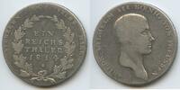 Brandenburg-Preussen 1 Reichstaler Silber S0012 - Friedrich Wilhelm III. 1797-1840 -