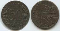 Deutsches Reich Rheinland-Pfalz 50 Pfennig Notgeld G16411 - Stadt Frankenthal - Adler vor aufgehender Sonne -