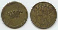 Jeton Rechenpfennig Spielgeld G4382 - Krone - Spielmarke Spielmünze -