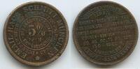 Deutsches Reich Bayern Wertmarke Rabattmarke Jeton Token T363 - Wertmarke München Rabatt-Marke 5% Email-Haus Schmitt München -
