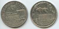 Deutschland Bundesrepublik Baden-Württemberg Medaille G11054 - Löwe 25 Jahre Stadt Gerlingen - Gerlinger Bank e.G. -