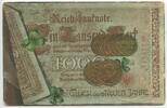 Deutsches Reich Kaiserreich Ansichtskarte Reichsbanknote, Goldmünzen GB127 - Prägeansichts-Glückwunsch - Viel Glück im neuen Jahre -