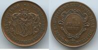 Tschechien Königsgrätz - Hradec Kralove Bronzemedaille GX1434 - Auf die Vollendung des 25. Militärdienstjahres von Wenzel Kodousek -