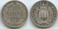 San Marino 1 Lira Silber M#3120 - Republic -