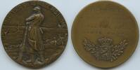 Belgien Königreich Große Bronzemedaille A289 - A.d. I. Weltkrieg Verdienstmedaille - Verberckt Charles - Belgium -