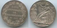 Silbermedaille im Wert von 2 Francs 1856 Belgien Königreich Belgium M#7399 - 25 jähriges Regierungsjubiläum von Leopold I. 1831-1865 Vorzüglich, ...