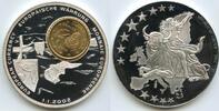 Republic of Liberia 1 Dollar Inlayprägung M#6950 - Spanien - European Currency - Inlay 10 Cents 1999 Spain -